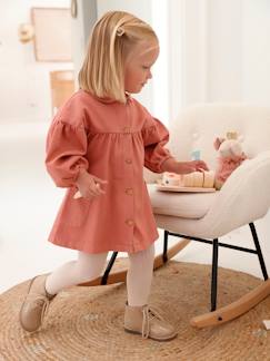 Babymode-Kleider & Röcke-Mädchen Baby Kleid mit Bubikragen