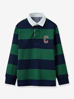 -Jungen Rugbyshirt CYRILLUS, Bio-Baumwolle