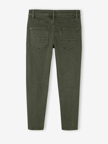 Jungen Slim-Fit-Hose, Hüftweite COMFORT - beige+dunkelblau+hellblau+khaki+schokolade+ziegel - 17