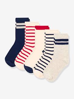 Jungenkleidung-Unterwäsche & Socken-Socken-5er-Pack Kinder Socken PETIT BATEAU