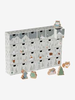 Dekoration & Bettwäsche-Dekoration-Wohnaccessoires-Kinder Adventskalender mit Spielzeug aus Holz FSC®