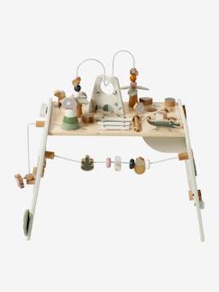 Spielzeug-Baby-Tasten & Greifen-Mitwachsender Baby Activity-Tisch TANSANIA, Holz FSC®