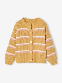 Maedchenkleidung-Pullover, Strickjacken & Sweatshirts-Strickjacken-Weiche Mädchen Strickjacke
