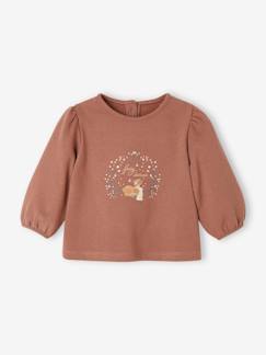 Babymode-Pullover, Strickjacken & Sweatshirts-Sweatshirts-Baby Sweatshirt, Reh