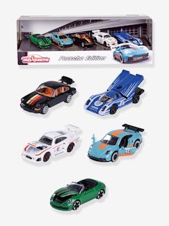 Spielzeug-Miniwelten, Konstruktion & Fahrzeuge-Fahrzeuge, Garagen & Züge-5-teiliges Spielzeugauto-Geschenkset Porsche Motorsport MAJORETTE