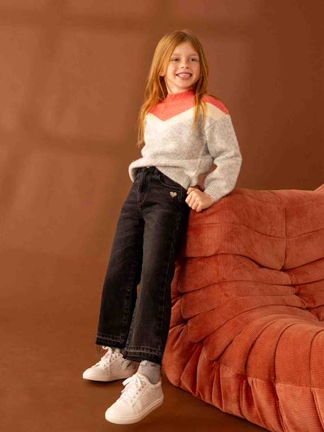 Mädchen Flare-Jeans - bleached+blue stone+grau+jeansblau - 22