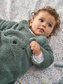 Dekoration & Bettwäsche-Babybettwäsche-Schlafsäcke-Baby Winterschlafsack GRÜNER WALD, Ärmel abnehmbar
