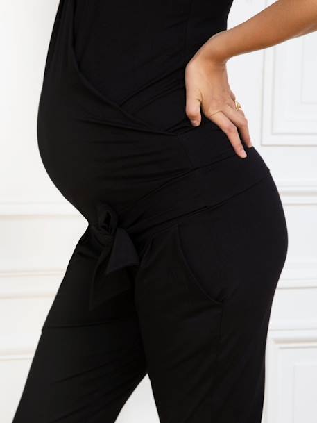 Jumpsuit für Schwangerschaft & Stillzeit TRISHA TANK ENVIE DE FRAISE - marine+schwarz - 6