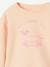 Mädchen Sweatshirt mit Print Basics Oeko-Tex - aprikose+bonbon rosa+grau meliert+himmelblau - 3