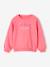 Mädchen Sweatshirt mit Print Basics Oeko-Tex - aprikose+bonbon rosa+grau meliert+himmelblau - 4