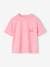 Mädchen T-Shirt BASIC Oeko-Tex - bonbon rosa+mandelgrün+türkis - 2