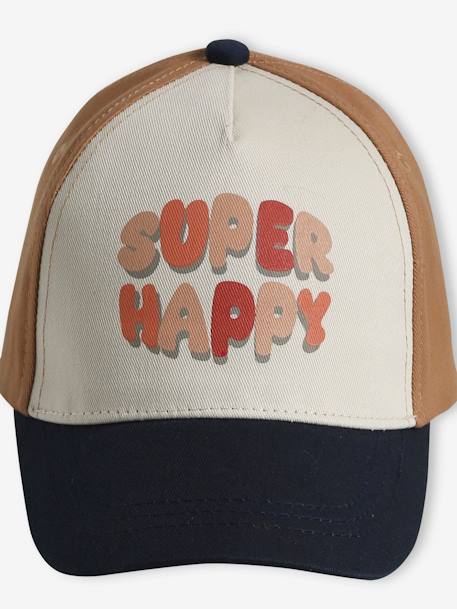 Jungen Baby Cap Super Happy - wollweiß - 3