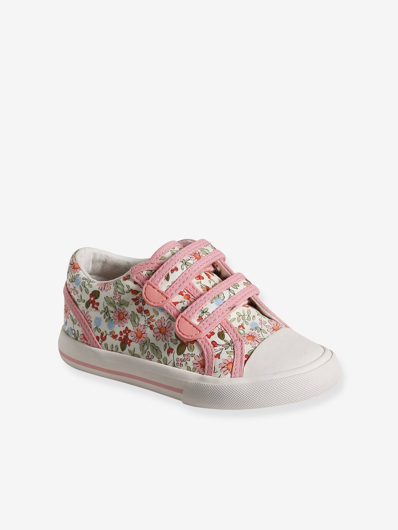 Mädchen Klett-Sneakers