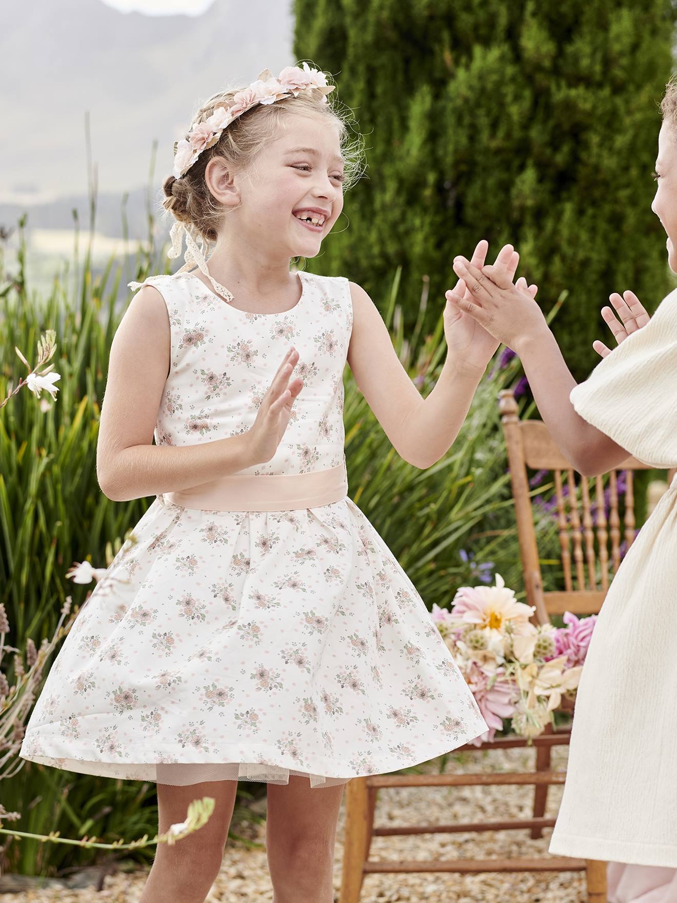 Mädchen Festkleid
