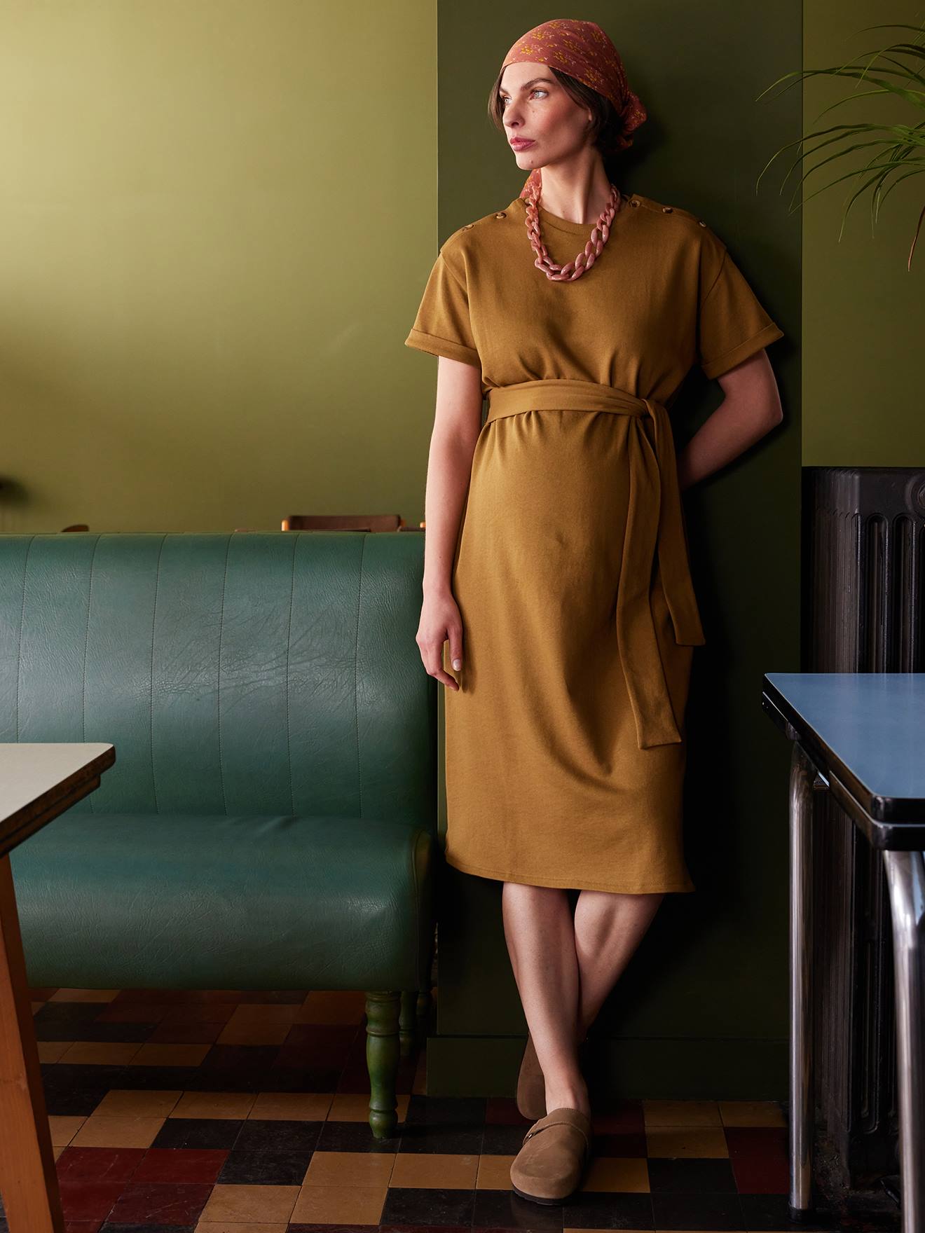 Sweatkleid für Schwangerschaft & Stillzeit ENVIE DE FRAISE