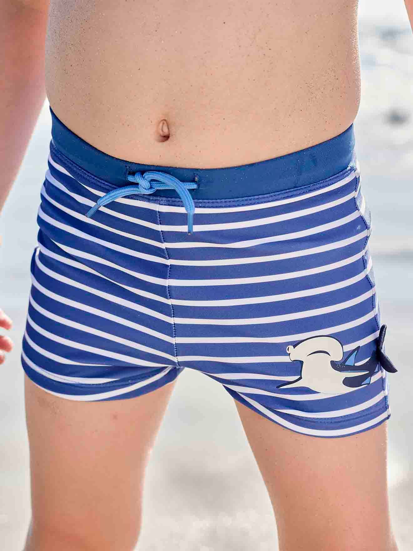 Kinder Badeshorts Jungen - Anti-Scheuer Badehose Mit UV-Schutz