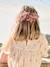 Mädchen Bluse mit Schmetterlingsärmeln, Bio-Baumwolle - rosa+wollweiß - 9