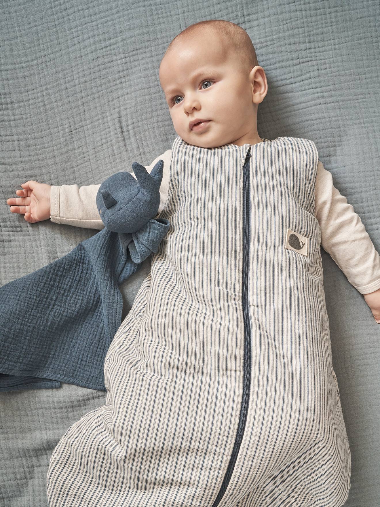 Ärmelloser Baby Schlafsack NAVY SEA TOG 2