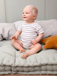 Babymode-Baby-Sets-Baby-Set: T-Shirt & Shorts aus Waffelpikee
