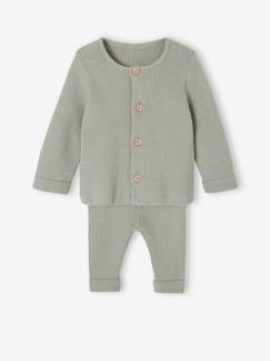 Babymode-Baby-Sets-Baby-Set: Jäckchen & Hose, Strick