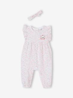 Babymode-Baby-Sets-Baby Overall & Haarband Disney Animals, Musselin