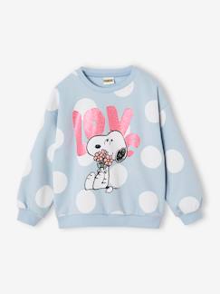 -Mädchen Sweatshirt PEANUTS SNOOPY mit Tupfen