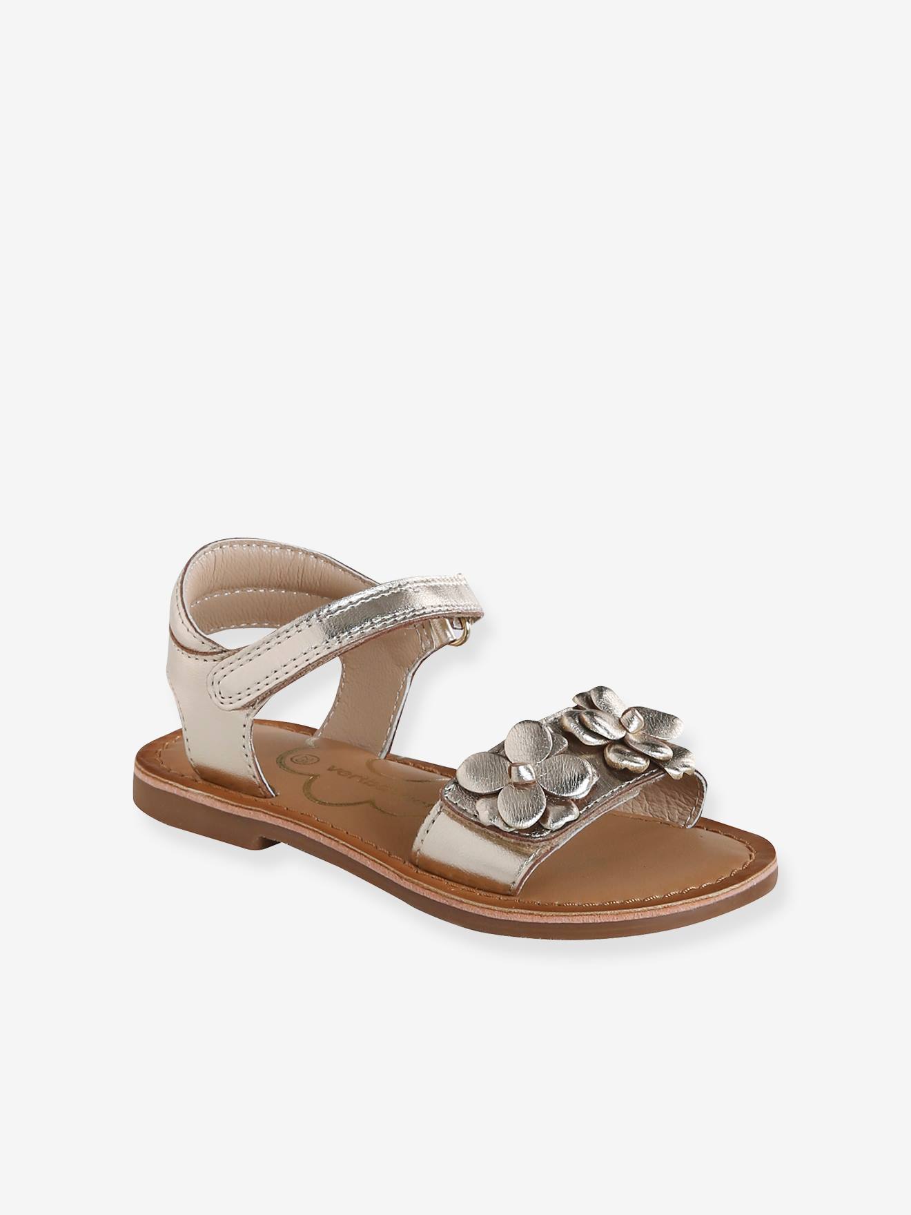 Festliche Kinder-Sandalen mit Anziehtrick