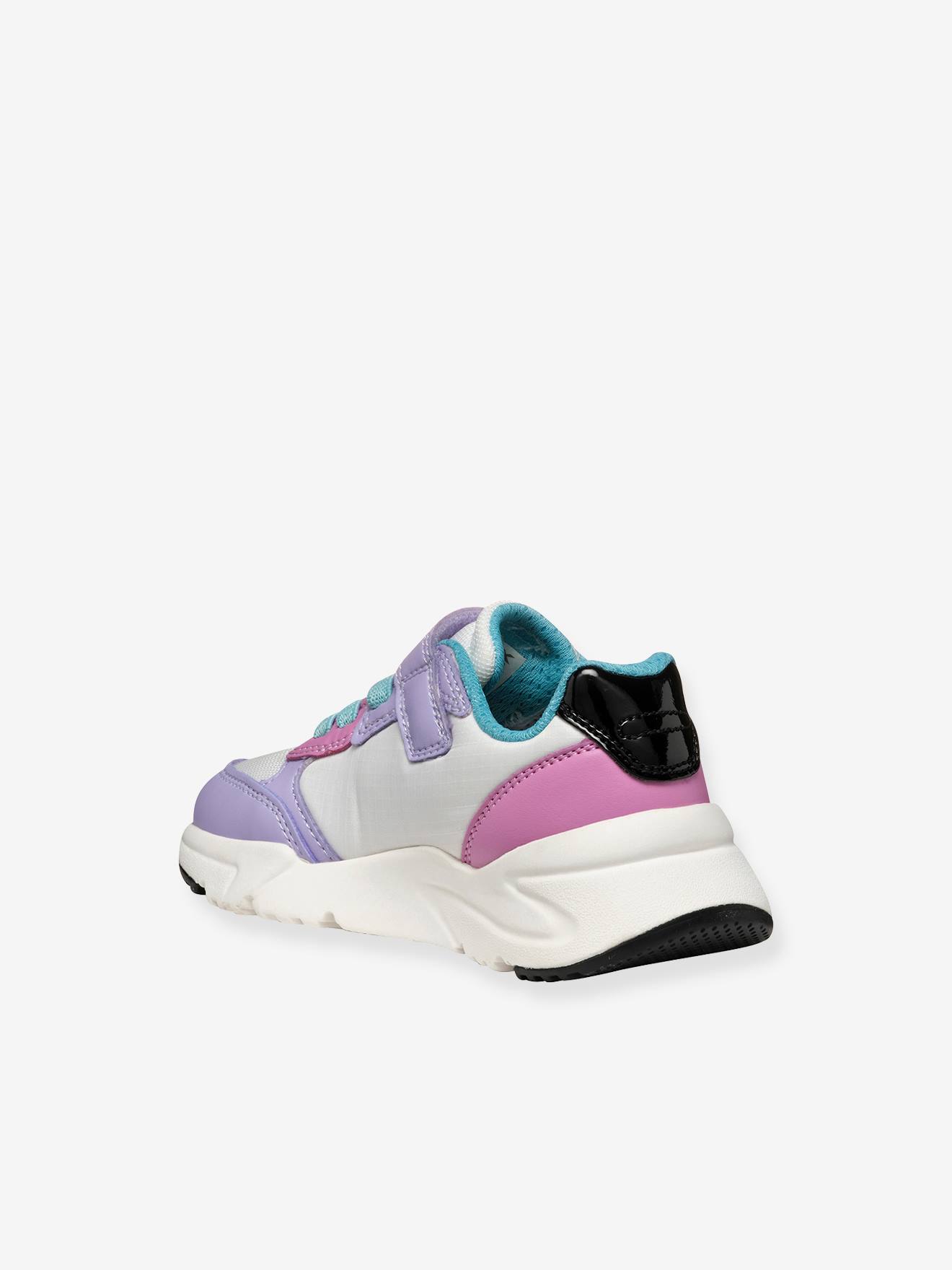Geox Mädchen Sneaker „Loftus“ – Schwarz, 29 EU, Leicht & Flexibel, Mit Klettverschluss, Atmungsaktiv