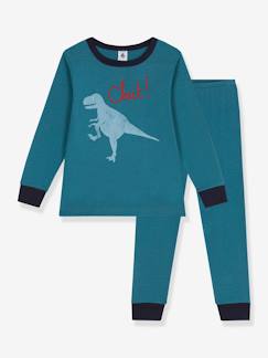 -Jungen Schlafanzug mit Dino PETIT BATEAU