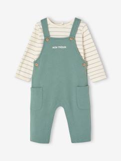 Babymode-Baby-Sets-Baby Set MON TRÉSOR: Shirt & Latzhose, personalisierbar