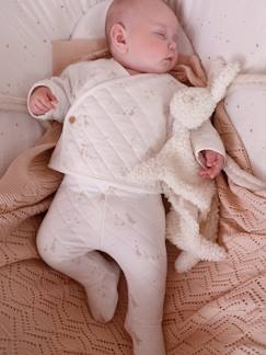 Babymode-Baby-Sets-Baby-Set: Wickeljacke mit Knopfverschluss & Hose