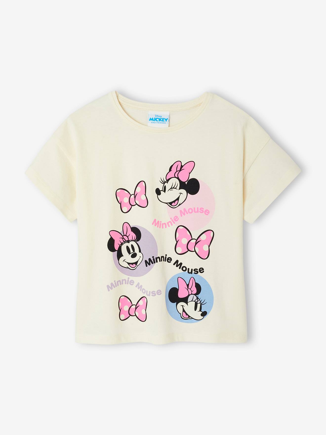 Disney Kinder T-Shirt Disney MINNIE MAUS mit mehrfarbigem Print in