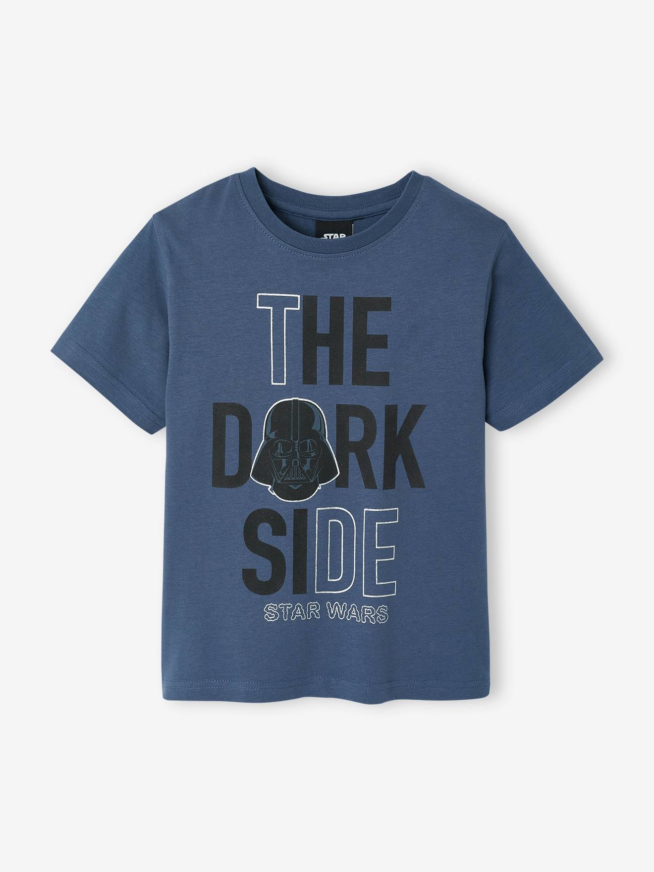 Kinder T-Shirt STAR WARS mit Holo-Print The Dark Side -