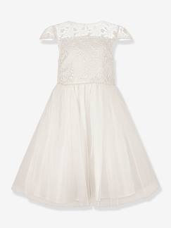 -Festliches Mädchen Tüllkleid Happy Girls mit Perlen und Stickerei