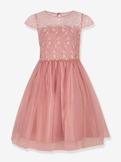 -Festliches Mädchen Tüllkleid Happy Girls mit Perlen und Stickerei