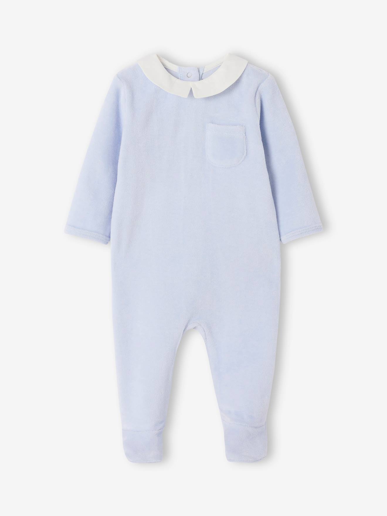 Baby Samt-Strampler ENVIE DE FRAISE Bio-Baumwolle personalisierbar