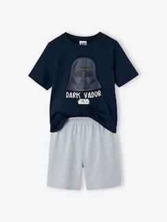 -Kinder Sommer-Schlafanzug STAR WARS mit Darth Vader, nachtleuchtend