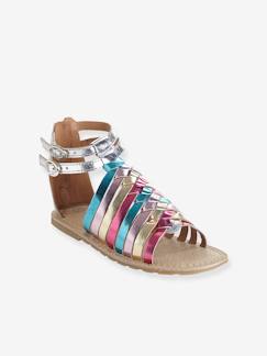 Kinderschuhe-Römer-Sandalen für Mädchen, Leder
