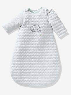 Dekoration & Bettwäsche-Babybettwäsche-Schlafsäcke-Bio-Kollektion: Baby Winterschlafsack WOLKE, Ärmel abnehmbar