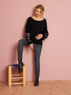 Umstandsmode-Umstandsjeans-Umstands Slim-Fit-Jeans, Schrittl. 85 cm