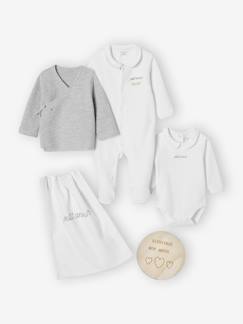 Babymode-Baby-Sets-Bio-Kollektion: 5-teiliges Baby-Geschenkset ENVIE DE FRAISE