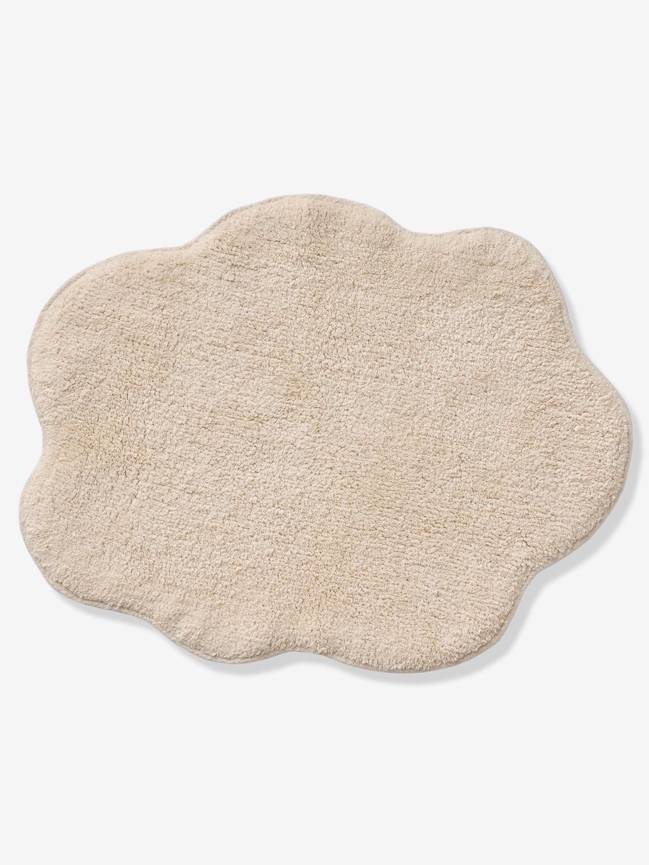 Vertbaudet Unisex Wollweiß Kinderzimmer Teppich Wolke