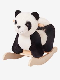 Spielzeug-Baby-Schaukeltiere, Lauflernwagen, Lauflernhilfe & Rutschfahrzeuge-Schaukel-Panda für Babys, ab 12 Monaten, Holz FSC®