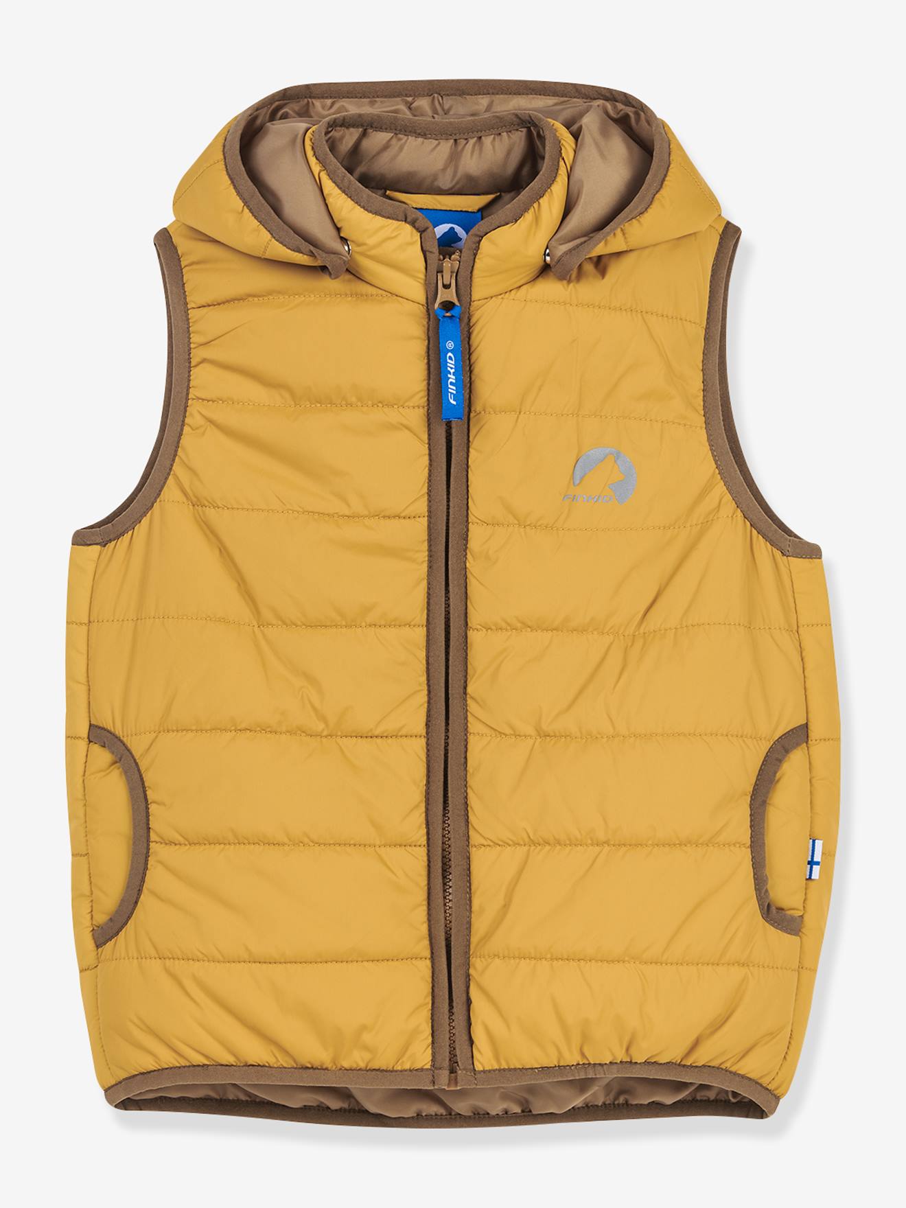 finkid Leichte Kinder Steppweste VANULI finkid, Zip-in-Innenjacke