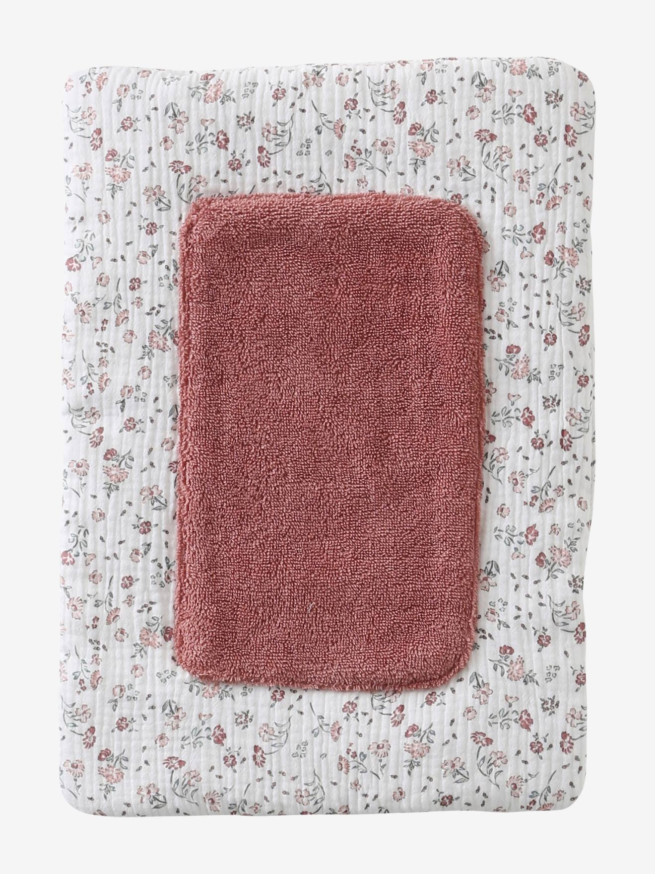 Puppen-Wickelauflage VINTAGE BLUMEN