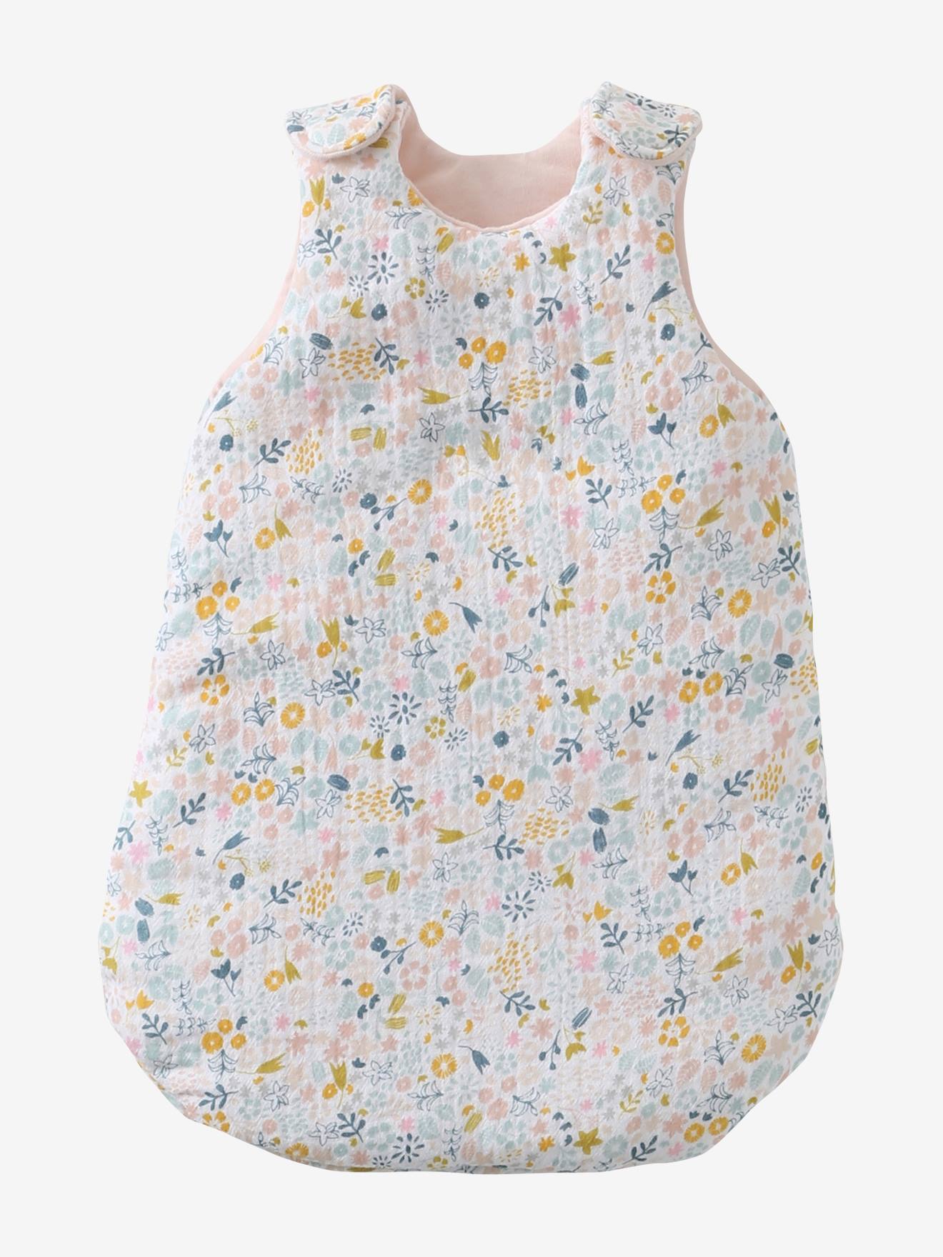 Vertbaudet Unisex Mehrfarbig Geblümt Puppen-Schlafsack