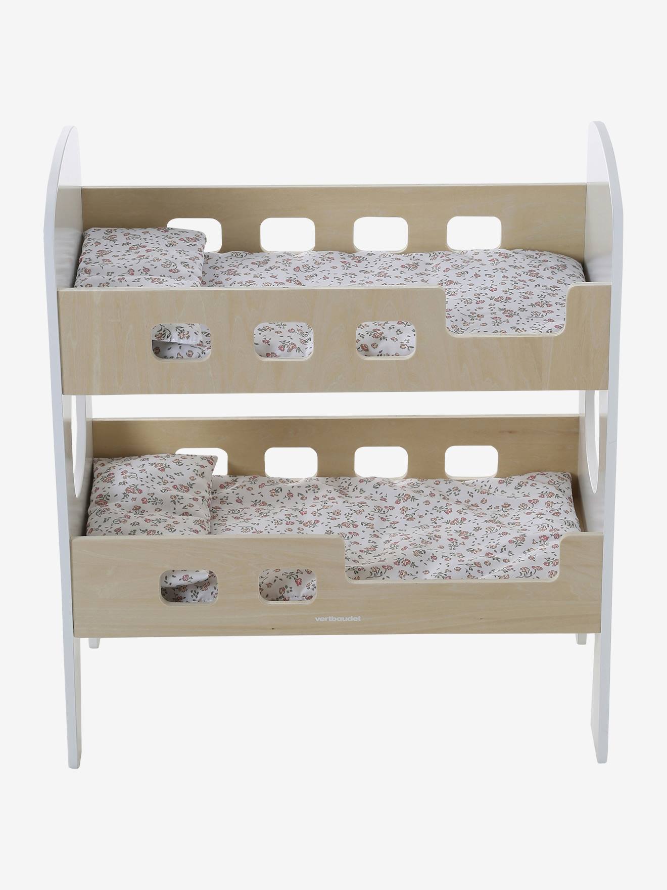 Puppenbett Etagenbett aus Holz FSC® mit Bettwäsche TRÄUMEREI
