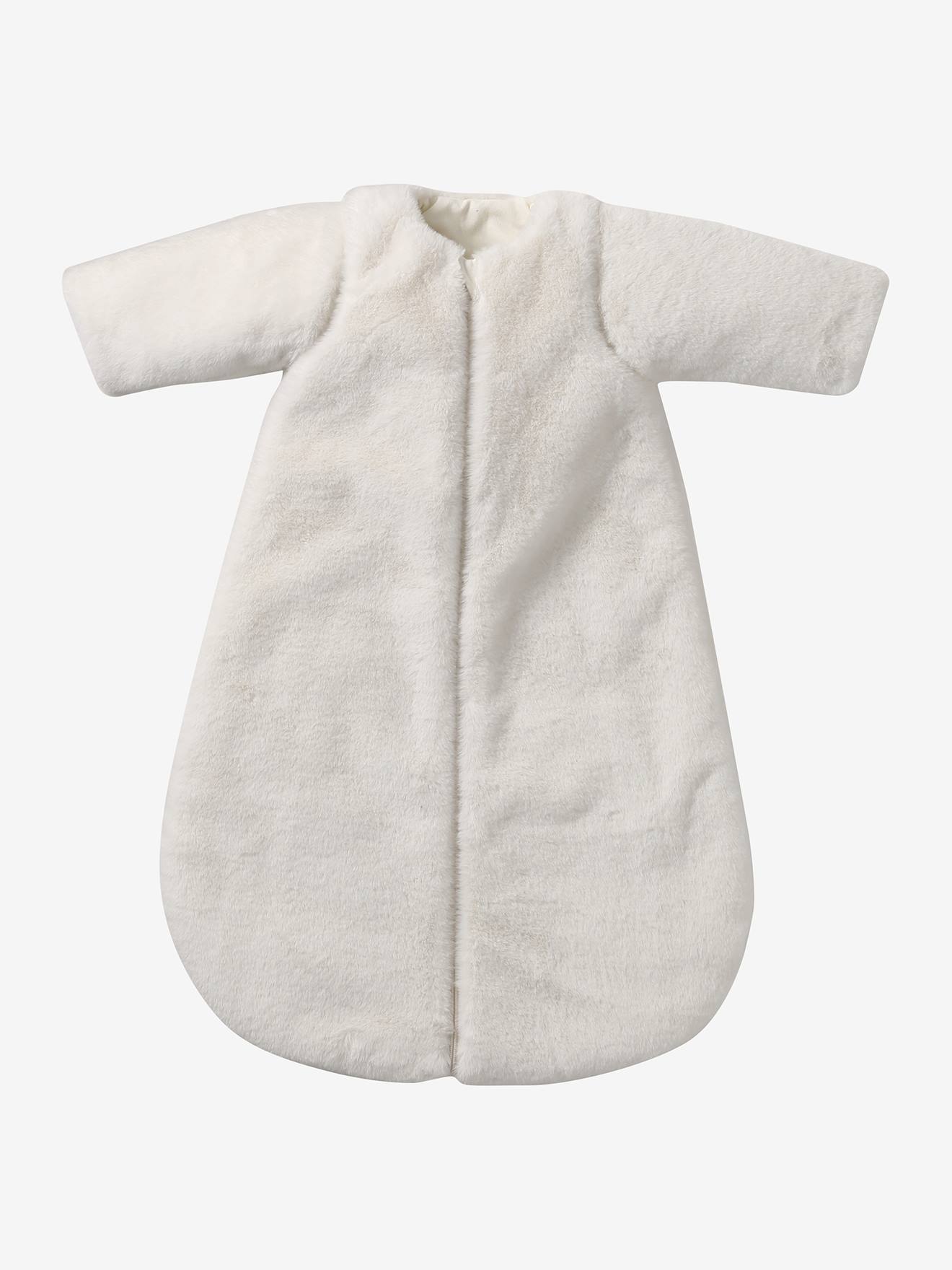 Baby Schlafsack mit abnehmbaren Ärmeln mit Webpelz TOG 2