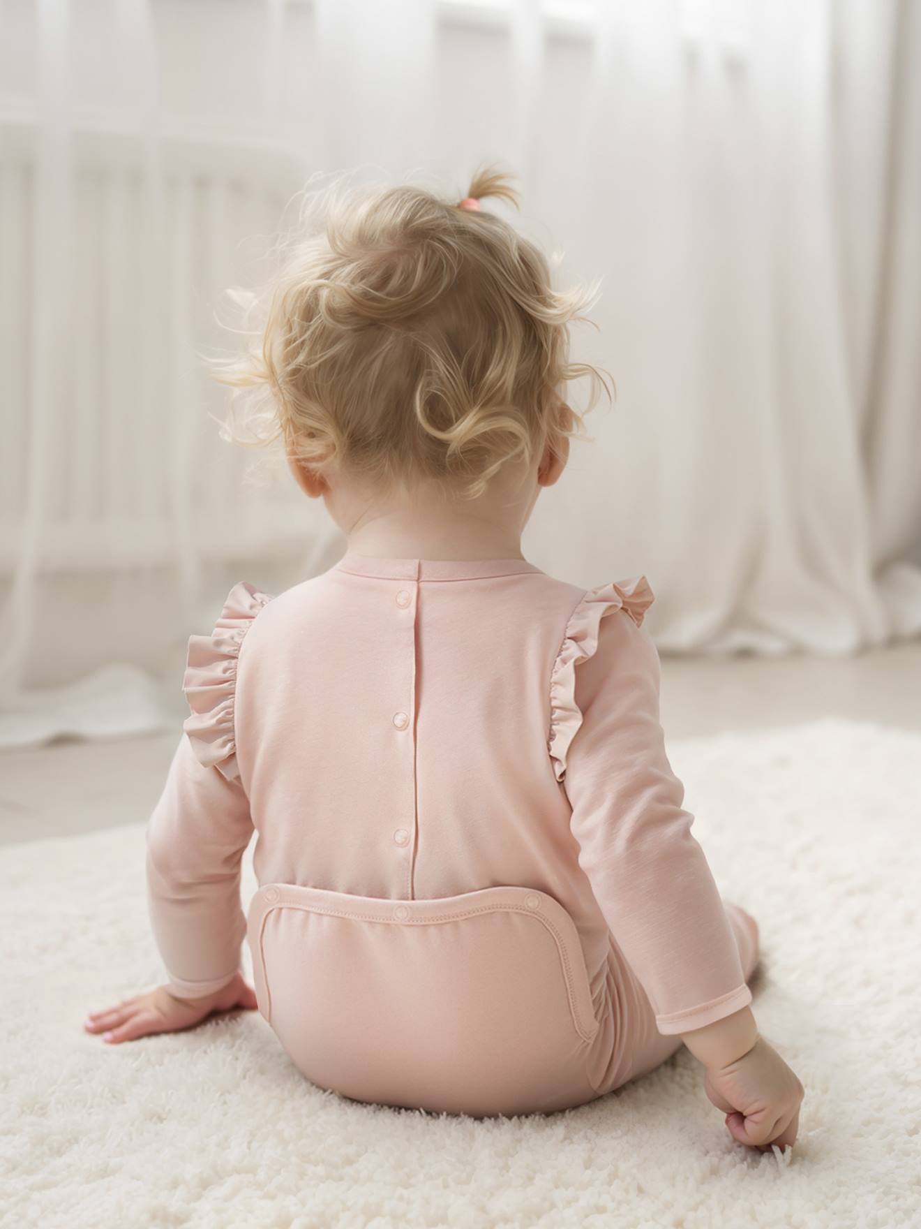 Touched By Nature Baby-Strampler Bio-Baumwolle „Save The Bees“ – Weich & Umweltfreundlich