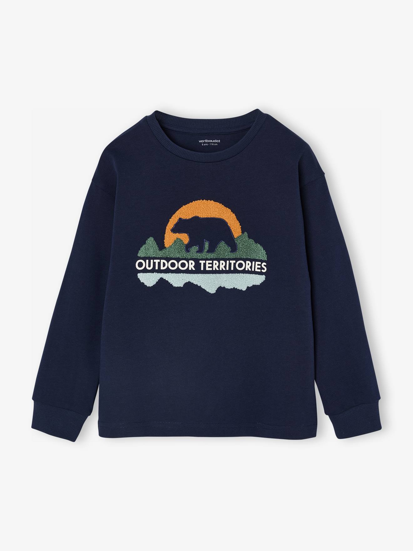 Jungen Langarmshirt mit Ftee-Motiv